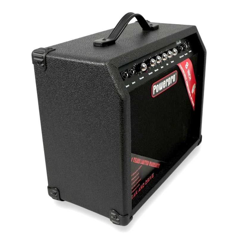 Amplificador Para Guitarra Eléctrica 30W De Potencia PowePro TG-30