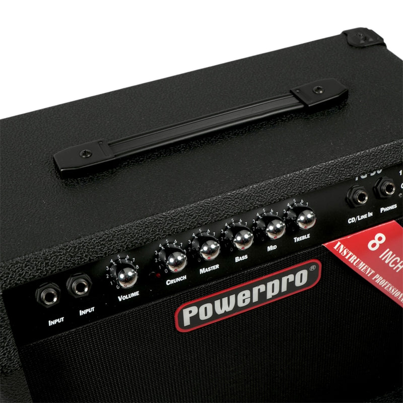 Amplificador Para Guitarra Eléctrica 30W De Potencia PowePro TG-30