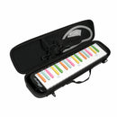 Melódica 37 Teclas Stingrey De Colores Con Estuche Ilustrado Y Accesorios