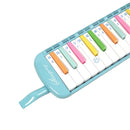 Melódica 37 Teclas Stingrey De Colores Con Estuche Ilustrado Y Accesorios