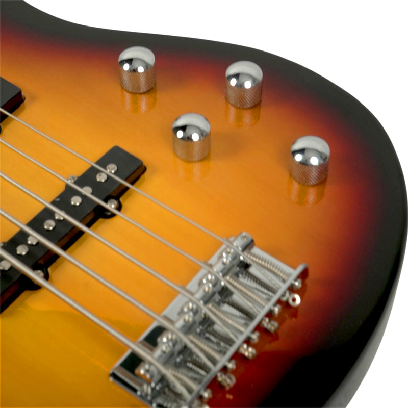 Combo De Bajo Eléctrico 5 Cuerdas Stingrey Con Amplificador De 20w