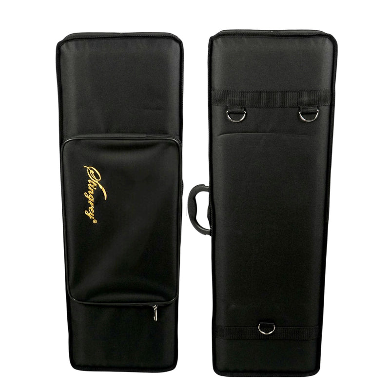 Forro Para Violin Rectangular Premium 4/4 Stingrey Acolchado y Espacio para 2 Arcos