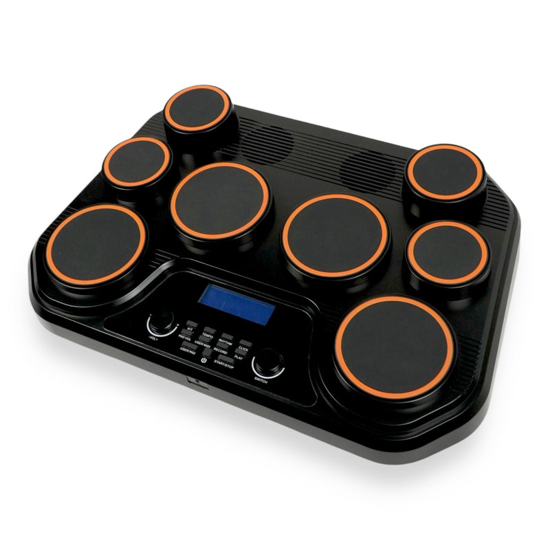Bateria Electronica De Mesa Con Parlantes 8 Pads