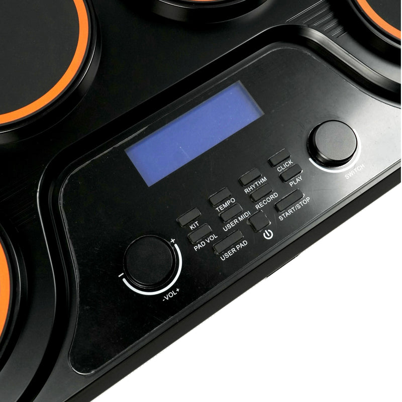 Bateria Electronica De Mesa Con Parlantes 8 Pads