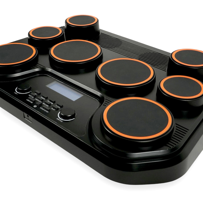 Bateria Electronica De Mesa Con Parlantes 8 Pads