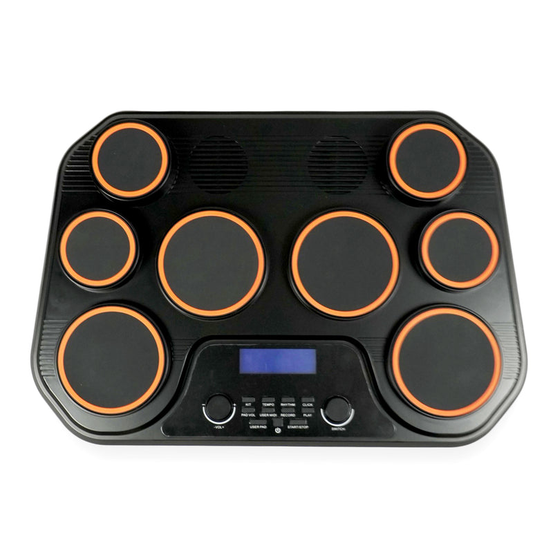 Bateria Electronica De Mesa Con Parlantes 8 Pads