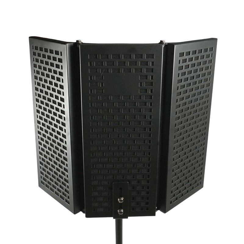 Filtro Antipop Para Estudio De Grabación Panel Plegable