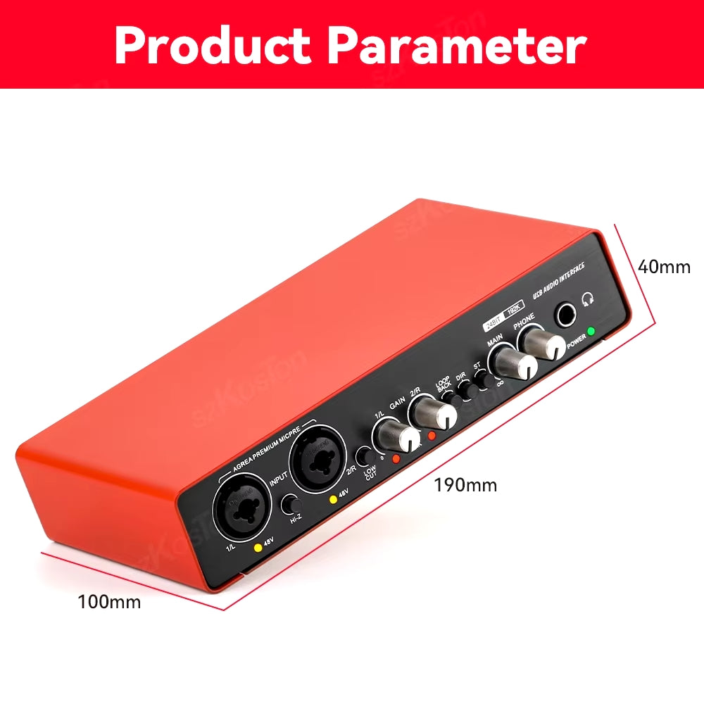 Uc22 Interfaz De Audio Kohlt UC22
