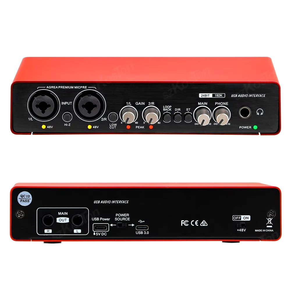 Uc22 Interfaz De Audio Kohlt UC22