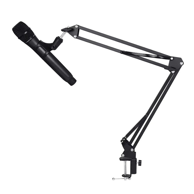 Kit Base Para Micrófono De Mesa Tijera Con Filtro Antipop