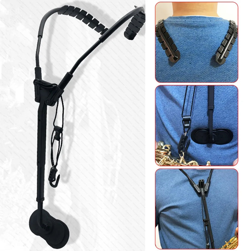 Arnés - Correa Ergonómica Ajustable Para Saxofón