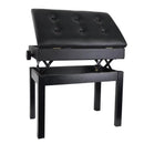 Silla / Taburete Para Piano Altura Ajustable y Compartimiento