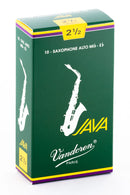 Cañas Vandoren 2.5 Saxo Alto Java Sr2625 (Caja X10 Unidades)