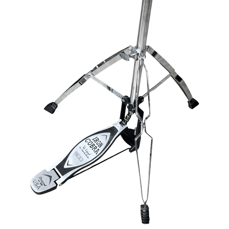 Base Hi-hat Robusta Con Pedal Tipo Iron Cobra