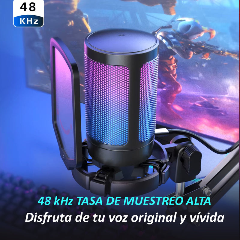 Micrófono Fifine A6  USB Para de Estudio o Gaming