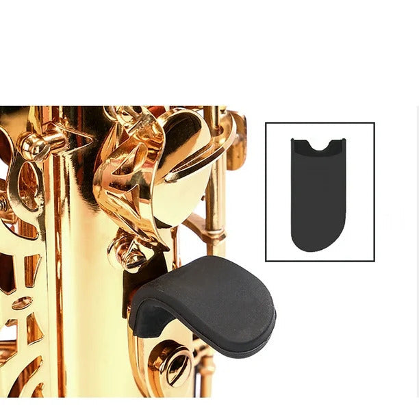 Almohadilla de Apoyo Para el Pulgar de Goma Para Saxofón
