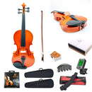 Combo Violín Stingrey V001C 4/4 En Madera Natural