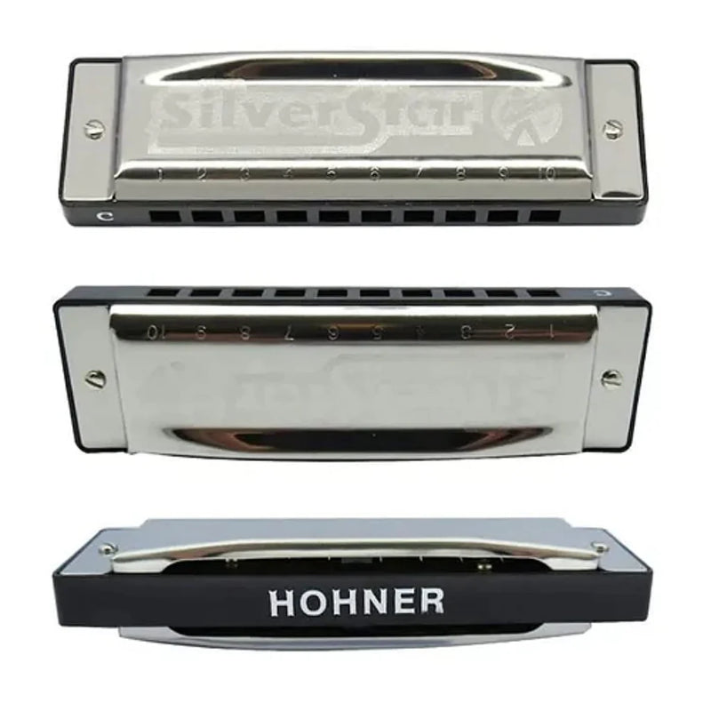 Armónica Hohner Silver Star de 10 Huecos