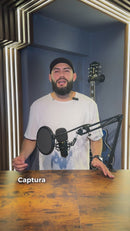 Micrófono Condensador Profesional De Alta Calidad Podcast, Youtube, Twich , Skype