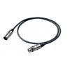 Cable Profesional Para Micrófono Proel 0.5, 3, 6, 10. 15 y 20 Metros