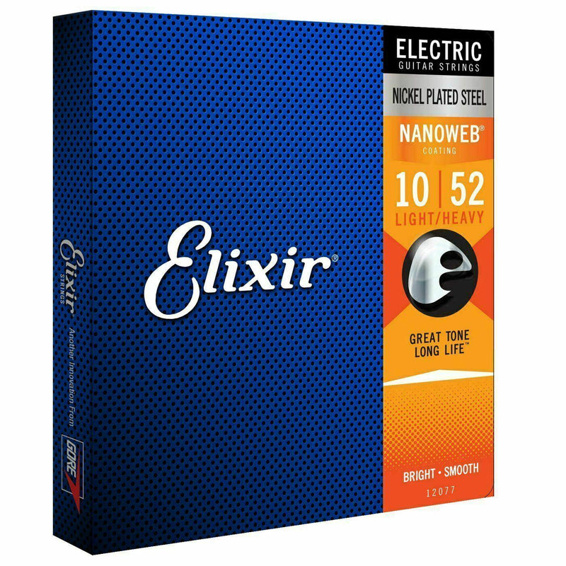 Encordado Para Guitarra Eléctrica Elixir 12077 (10-52)