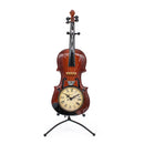 Reloj Decorativo Con Forma De Violín 2-15
