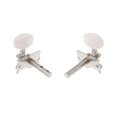 Clavijas Plateadas Importada Para Guitarra Acústica Sencilla