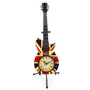 Reloj Decorativo En Forma De Guitarra Bandera De Inglaterra  2-14