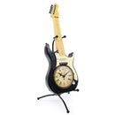 Reloj Decorativo En Forma De Guitarra Strato Negra 2-07