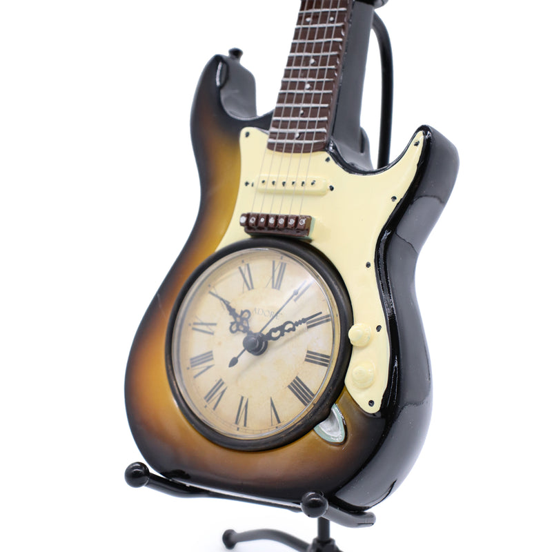 Reloj En Forma De Guitarra Figura Decorativa Stratocaster 2-09
