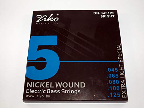 Encordado Para Bajo 5 Cuerdas Ziko DN-045(5)