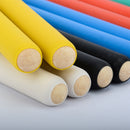 Baquetas Antideslizantes 5A-7A En Punta De Madera y Múltiples Colores