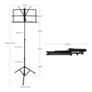 Atril Para Partituras Plegable Con Estuche