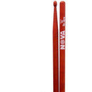 Baquetas Vic Firth Nova 5A Rojas Punta De Madera