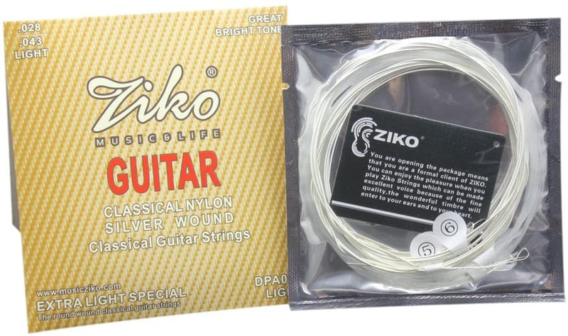 Encordado Para Guitarra Acústica Ziko DPA-28