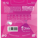 Encordado Para Guitarra Electroacústica Ziko Cobre DP-011