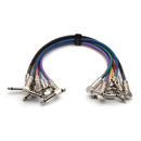 Cable Interpedal  Blindado Joyo CM-05 6 Piezas De 1.2ft (35 Centímetros)