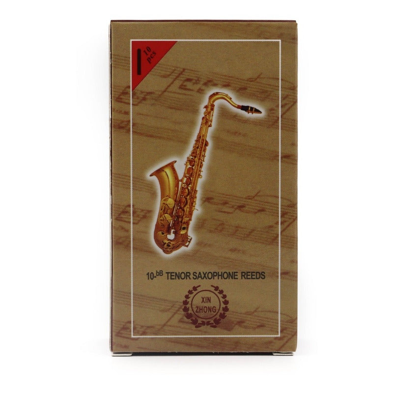 Caña Saxofon Tenor 2 1/2 Reeds Caja Por 10 Unidades.