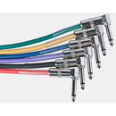 Cable Interpedal Joyo 20cm 0.65ft  1 Und Plug Mono De 1/4 CM11