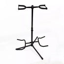 Base / Soporte Doble Para Guitarra Tipo Cuello De Ganso