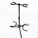 Base / Soporte Doble Para Guitarra Tipo Cuello De Ganso