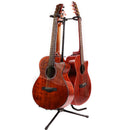 Base / Soporte Triple Para Guitarra Tipo Cuello De Ganso