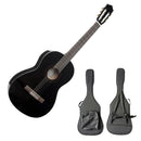 Combo Guitarra Acústica Yamaha C40, C40BL y C40M Con Forro Y Cordón