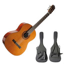 Combo Guitarra Acústica Yamaha C40, C40BL y C40M Con Forro Y Cordón