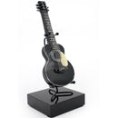 Guitarra Pequeña Decorativa Negra 23-12