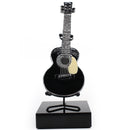 Guitarra Pequeña Decorativa Negra 23-12