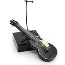 Guitarra Pequeña Decorativa Negra 23-12
