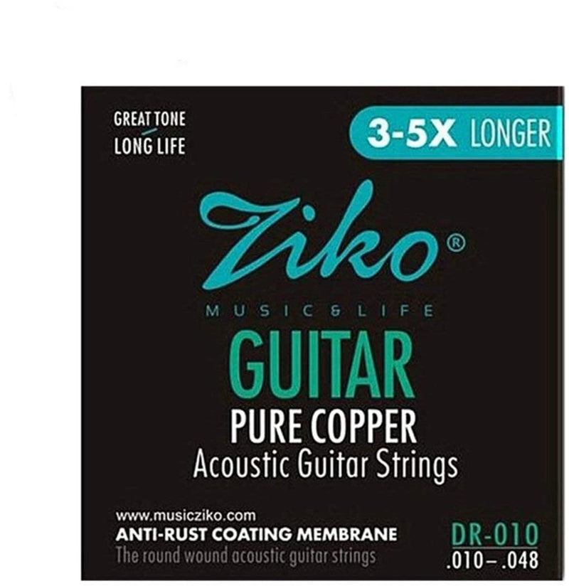 Encordado Para Guitarra Electroacústica Ziko DR010