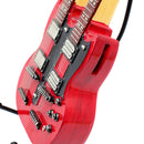 Alcancía Con Forma De Guitarra Doble 1-26  (Rojo)