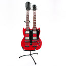 Alcancía Con Forma De Guitarra Doble 1-26  (Rojo)